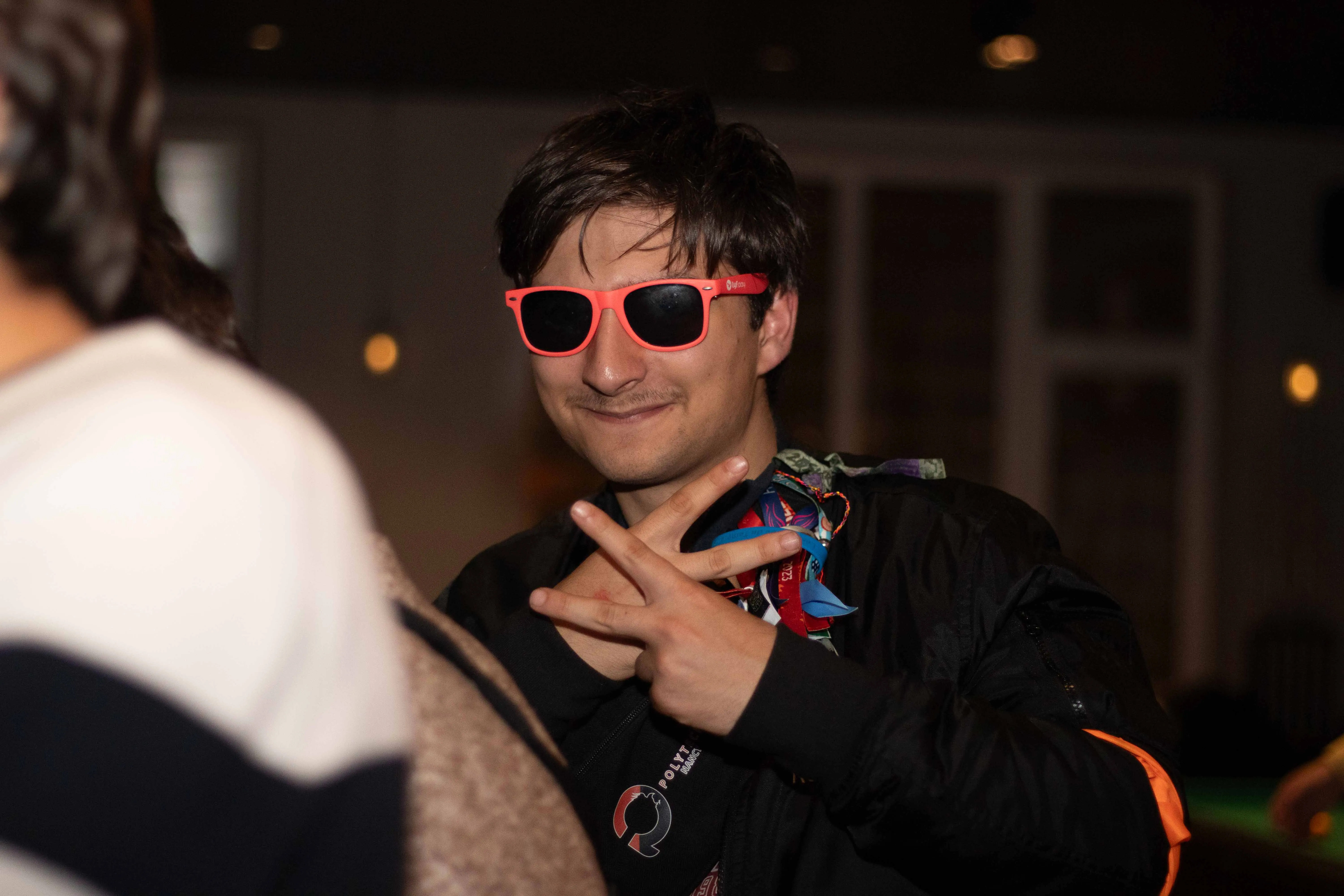 Maël at the closing party of the congress