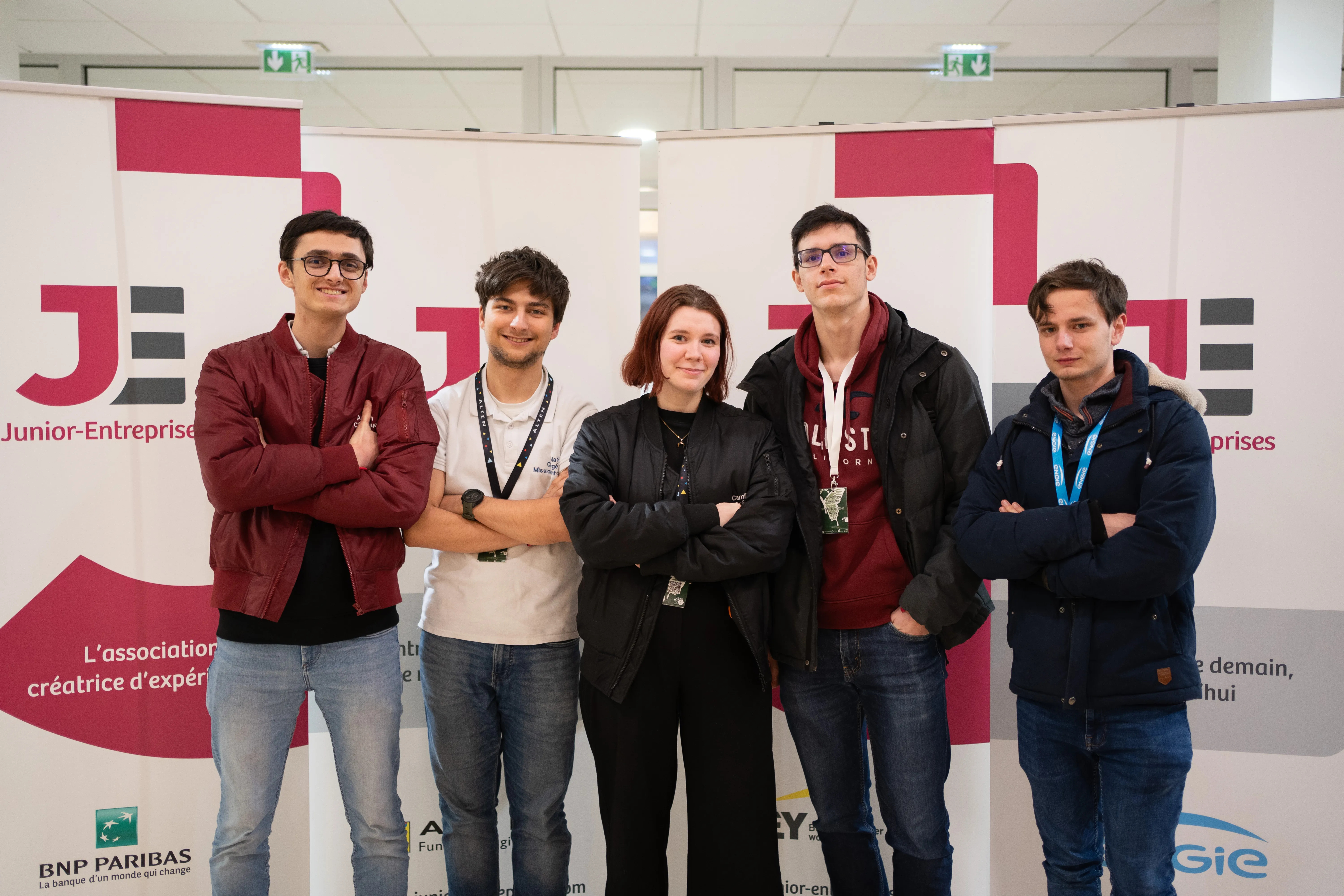 Polytech Services Nancy team at a congress